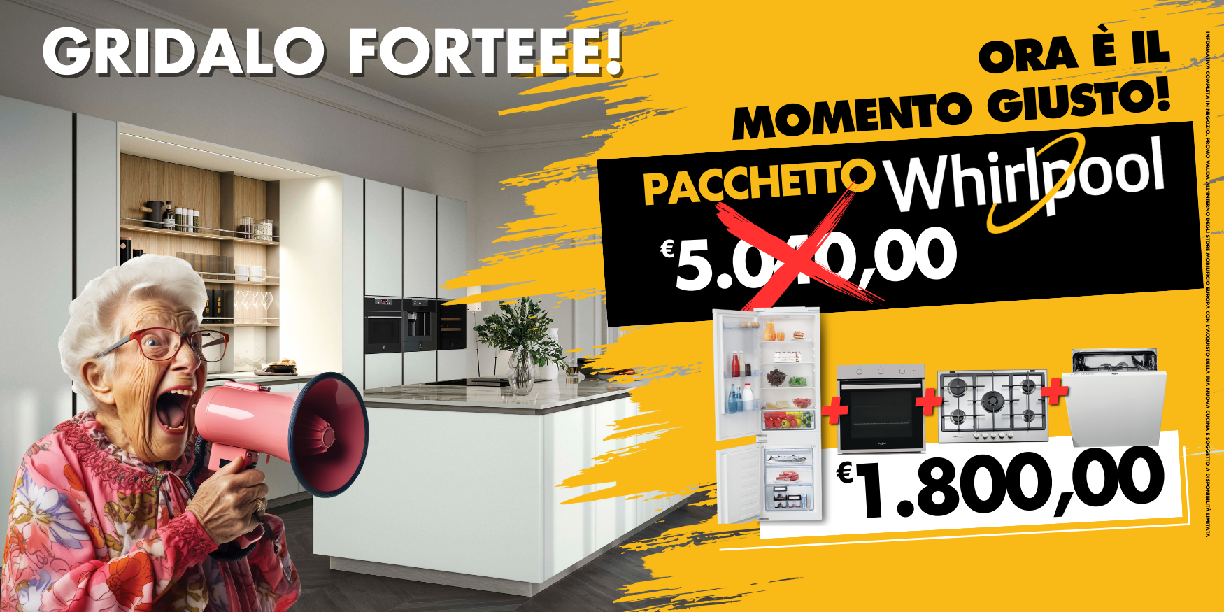 GRIDALO FORTEEE! Ora  il momento giusto!