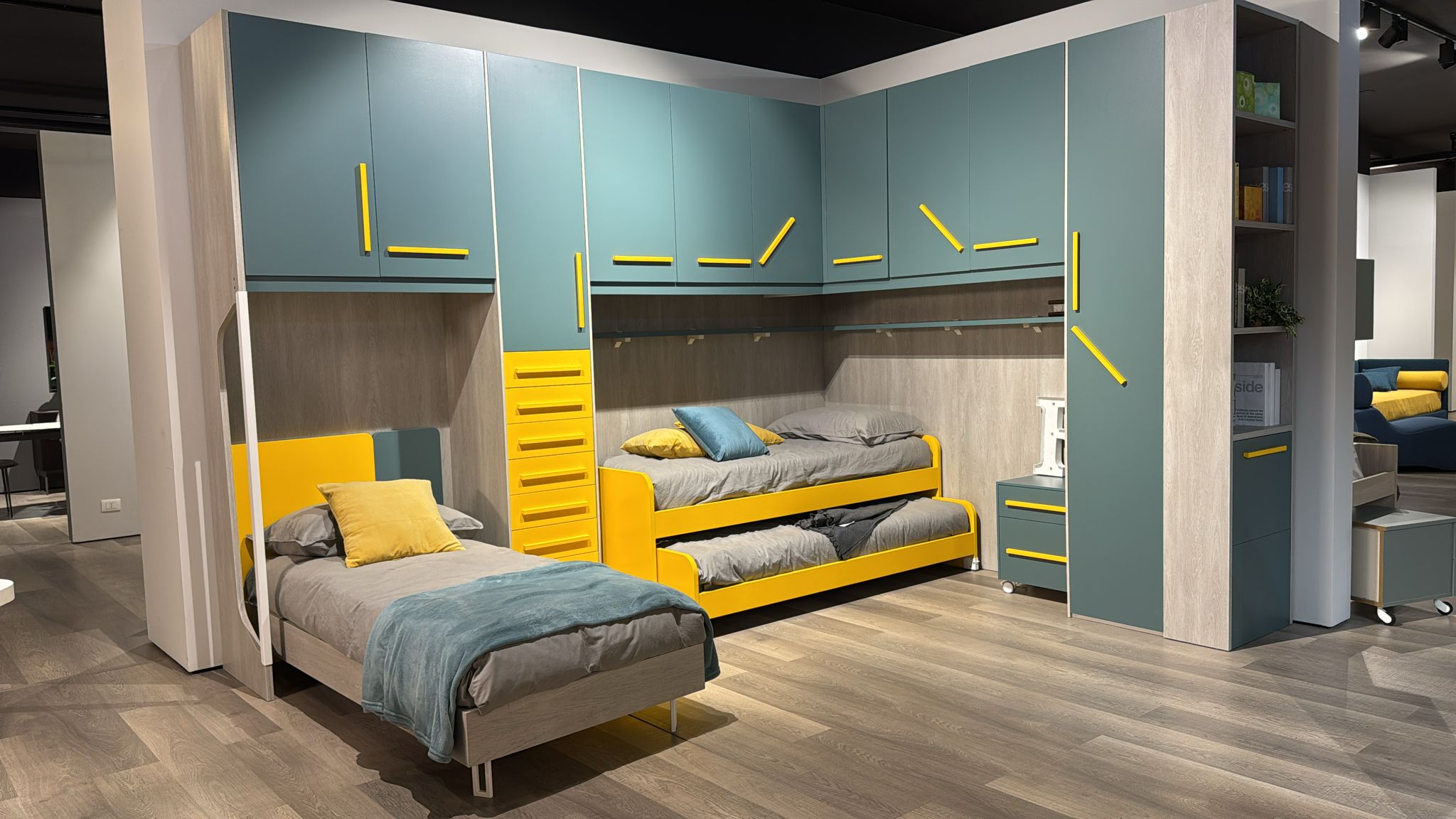 Cameretta con tre posti letto in offerta