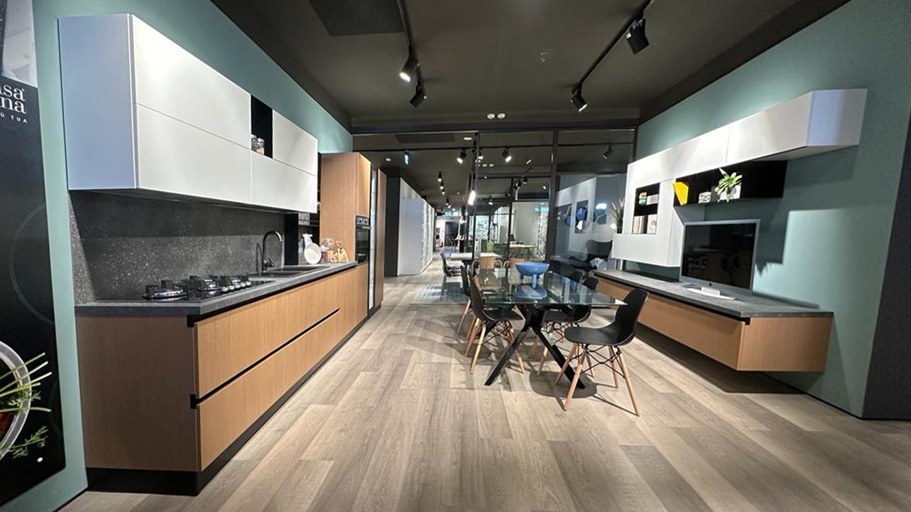 Cucina lineare Pop by Mobilturi in promozione a Cerignola