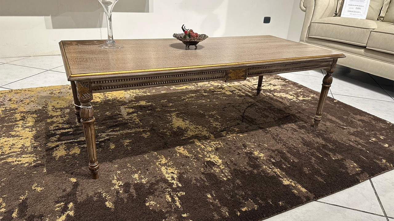 Tavolino classico rettangolare decap�